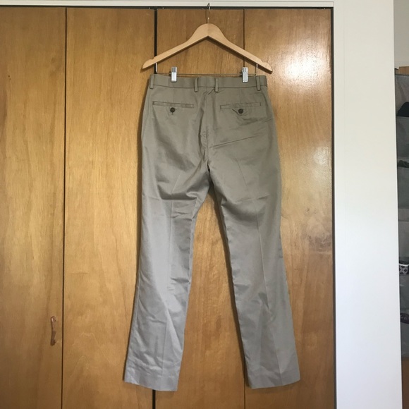 Men’s Banana Republic Non-iron, Slim Fit Tailored Dress Pants - Picture 4 of 8